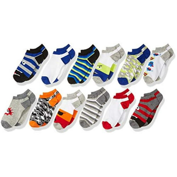 Spotted Zebra Kids 12-Pack Ankle Socks